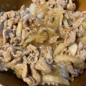 豚肉と白菜のとろーりあんかけ丼！